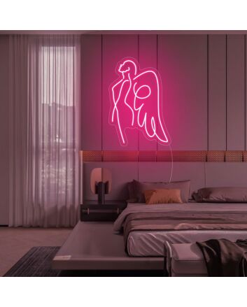 Angel Neon Sign