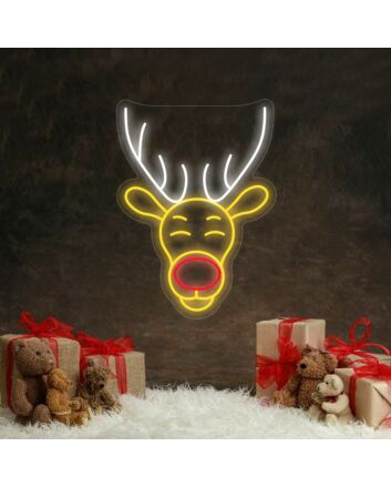 Christmas Deer Neon Sign