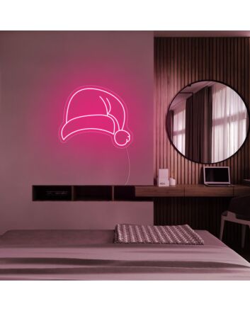 Christmas Hat Christmas Neon Sign