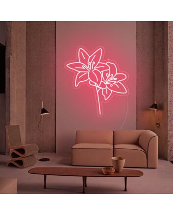 Easter Flower Neon Sign