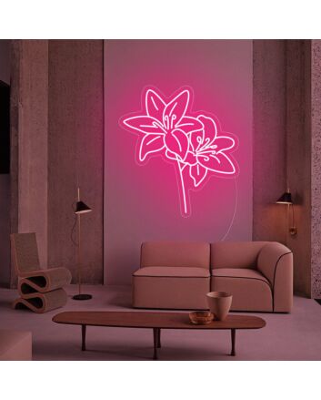 Easter Flower Neon Sign