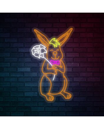 Easter Mascot Led Neon Sign