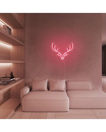 Elk Deer Neon Sign