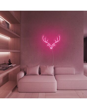 Elk Deer Neon Sign
