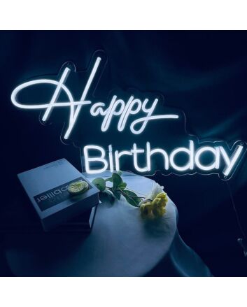 Happy Birthday Neon Sign