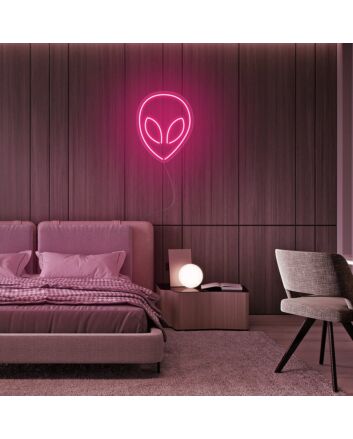 Mini Alien Neon Sign