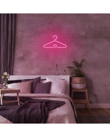 Mini Coat Hanger Neon Sign