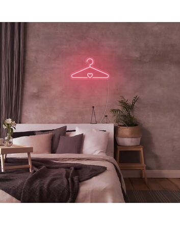 Mini Coat Hanger Neon Sign