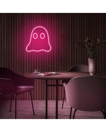 Mini Ghost Neon Sign