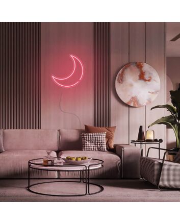 Mini Moon Neon Sign
