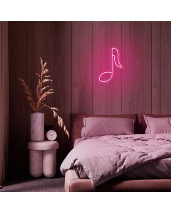 Mini Music Note Neon Sign 2