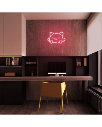 Mini Smile Cat Neon Sign