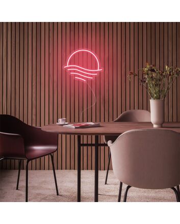 Mini Sunset Sea Neon Sign