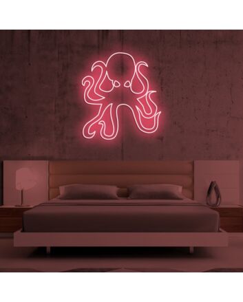 Octopus Neon Sign