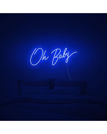 Oh Baby Neon Sign