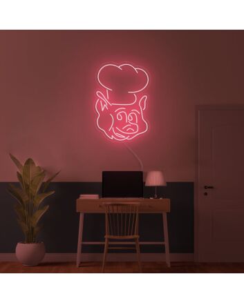 Oink Neon Sign