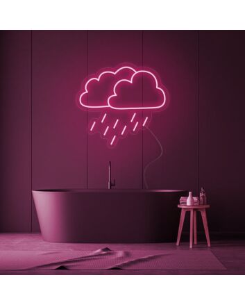 Rainy Cloud Neon Sign