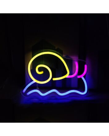 Snails Neon Sign