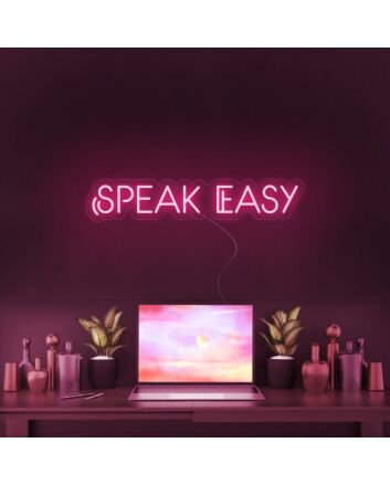 Speak Easy Neon Sign
