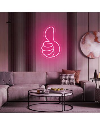Thumbs Up Neon Sign