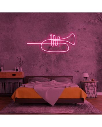 Trumpet Neon Sign