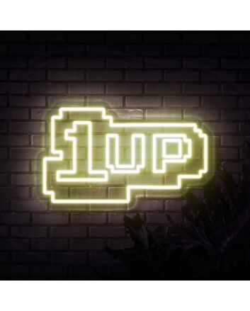1 Up Neon Sign