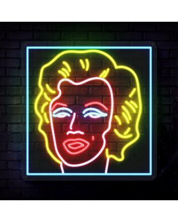 Andy Warhol Marilyn Neon Sign