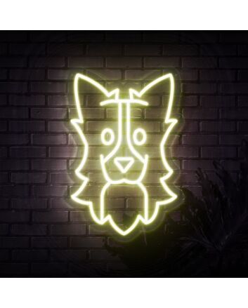 Border Collie Neon Sign