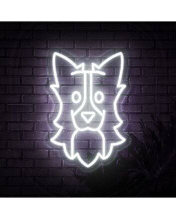 Border Collie Neon Sign