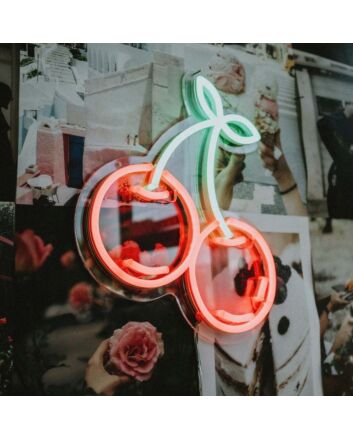 Cherries Neon Sign