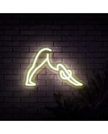 Downward Dog Neon Sign