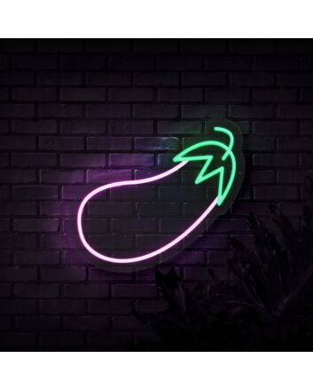 Eggplant Neon Sign