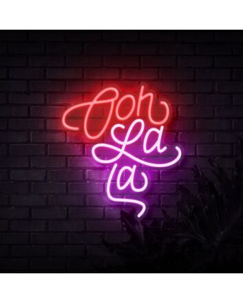 Emeldo Oh La La Neon Sign