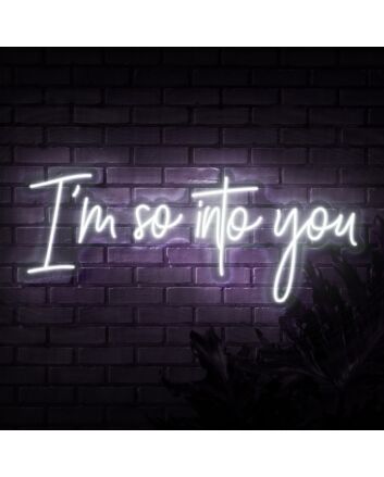 Im So Into You Neon Sign