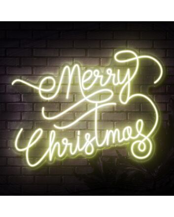Merry Christmas Neon Sign