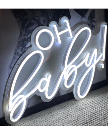 Oh Baby Neon Sign