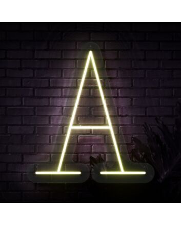 Personalized Initial Letter A Neon Sign MNC41520
