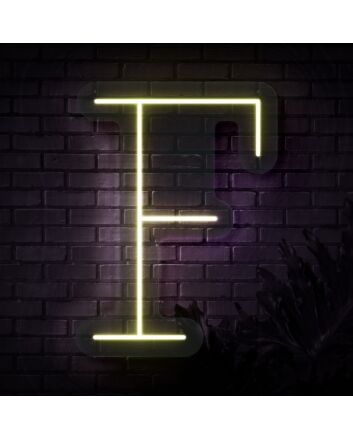 Personalized Initial Letter F Neon Sign MNC41525