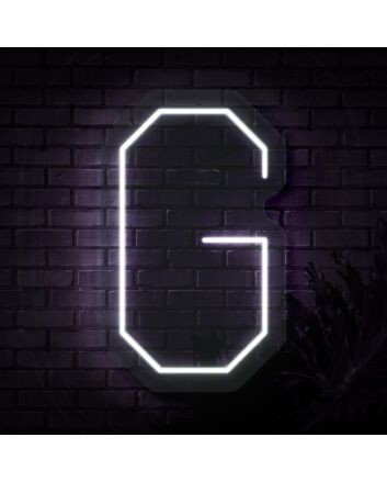 Personalized Initial Letter G Neon Sign MNC41526