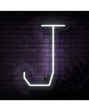 Personalized Initial Letter J Neon Sign MNC41529