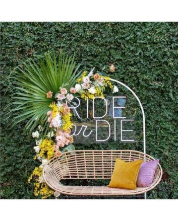 Ride Or Die Neon Sign