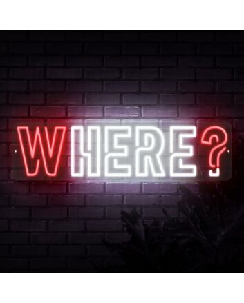 Where Neon Sign