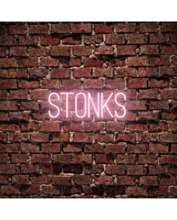 Stonks Neon Sign
