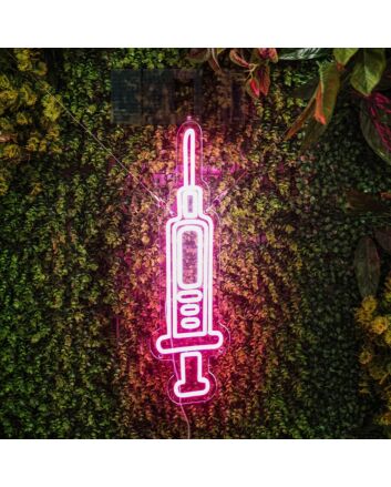 Syringe Neon Sign