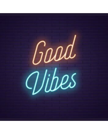 Good Vibes V3 Neon Sign
