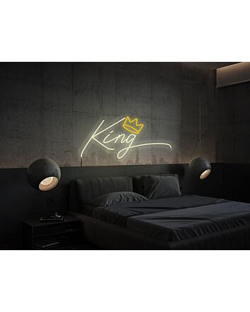 King Neon Sign