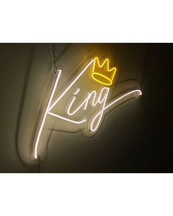 King Neon Sign