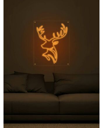 Deer Head Neon Sign