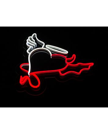 Angel And Devil Neon Sign