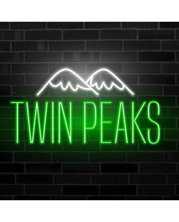 Twin Peaks Neon Sign